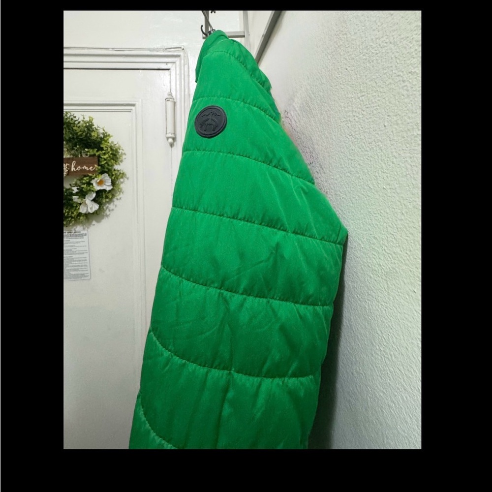 ♦️Brooks Brothers Reversible Black & Green Puffer Jacket | Size M | Preowned ✅